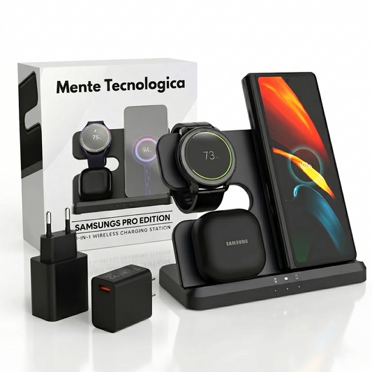 Multicargador 3 en 1 / Android y IPhone de Mente Tecnológica